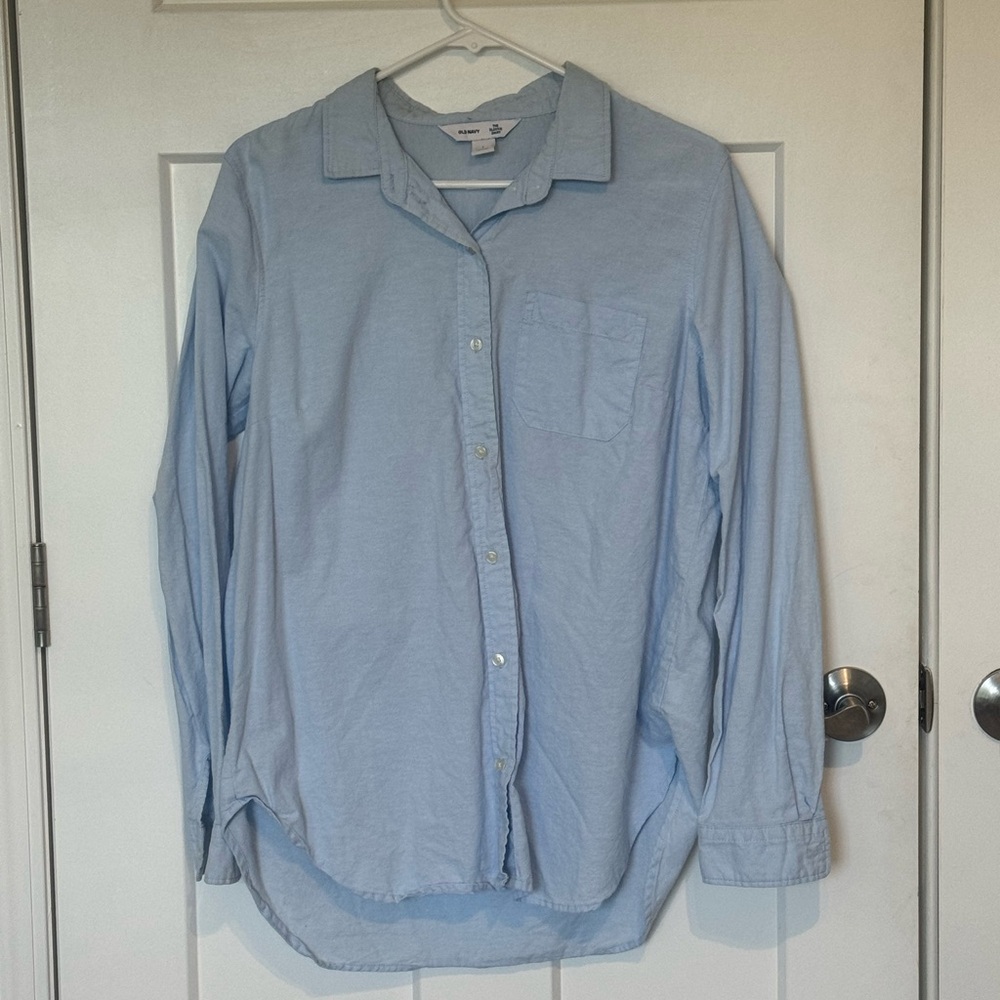 Classic Light Blue Women’s Button Down